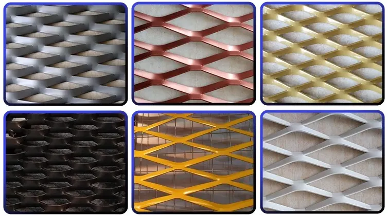Panneaux décoratifs en maille métallique à petits trous personnalisés 2020 — Foshan Qi Aluminum Decorative Materials Co. Ltd