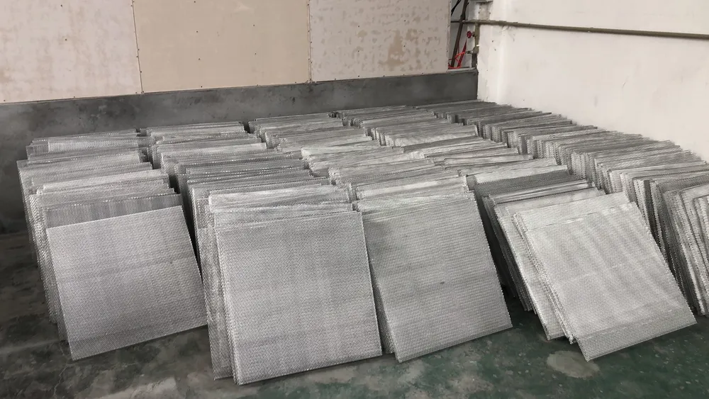 Panneau en maille métallique expansée en aluminium AA1100 — Foshan Qi Aluminum Decorative Materials Co., Ltd