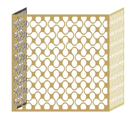 Housse de protection pour climatiseur en aluminium — Foshan Qi Aluminum Decorative Materials Co. Ltd