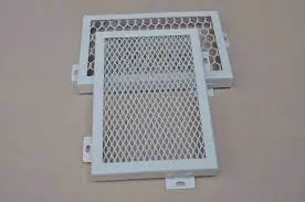 Feuille de clôture en maille métallique d'aluminium peinte PPG
