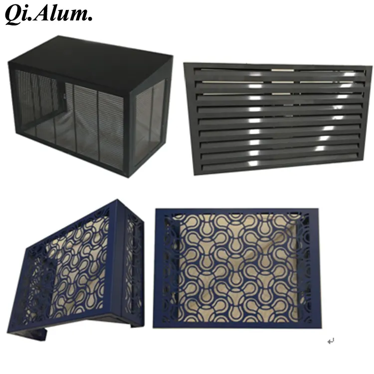 Fabricant de habillages métalliques pour climatiseur en Chine — Foshan Qi Aluminum Decorative Materials Co. Ltd