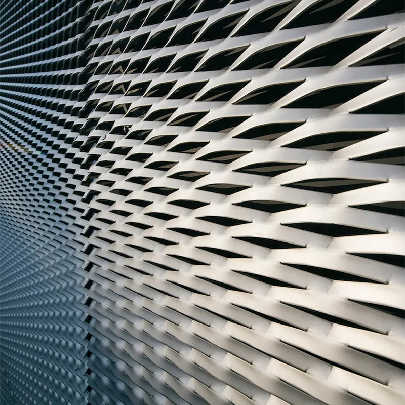 Feuille de métal alu expansé pour décoration de plafond — Foshan Qi Aluminum Decorative Materials Co. Ltd