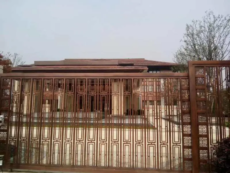 Panneau en maille d'aluminium de haute qualité pour décoration — Foshan Qi Aluminum Decorative Materials Co., Ltd