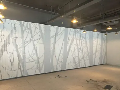 Panneaux composites aluminium-plastique de qualité, Alucobond, revêtement mural perforé, panneau composite aluminium