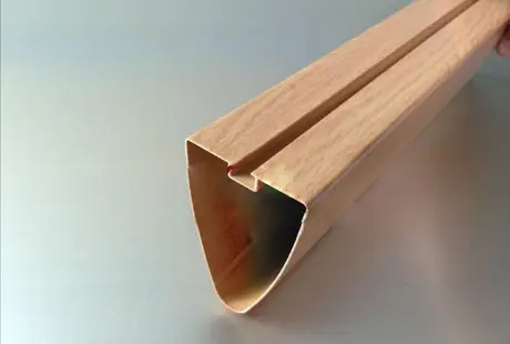 Panneaux en filet plastique perforé aluminium 1,0 mm, 1,5 mm utilisés pour la décoration