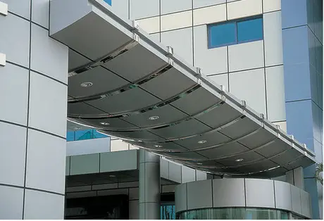 Panneau composite alu perforé antibactérien haute qualité