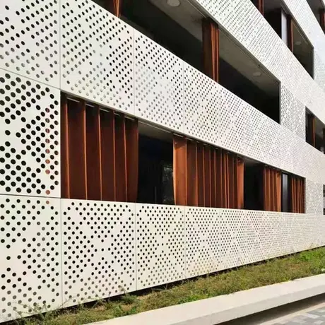 Panneaux décoratifs en métal expansé perforé en aluminium galvanisé à chaud