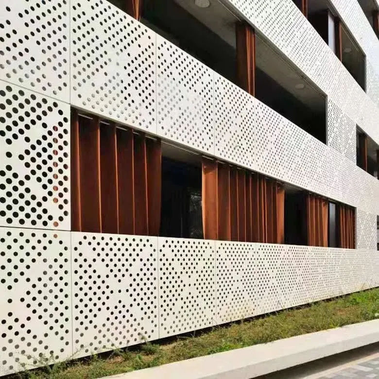 Panneau décoratif en treillis métallique expansé galvanisé à chaud en aluminium — Foshan Qi Aluminum Decorative Materials Co. Ltd
