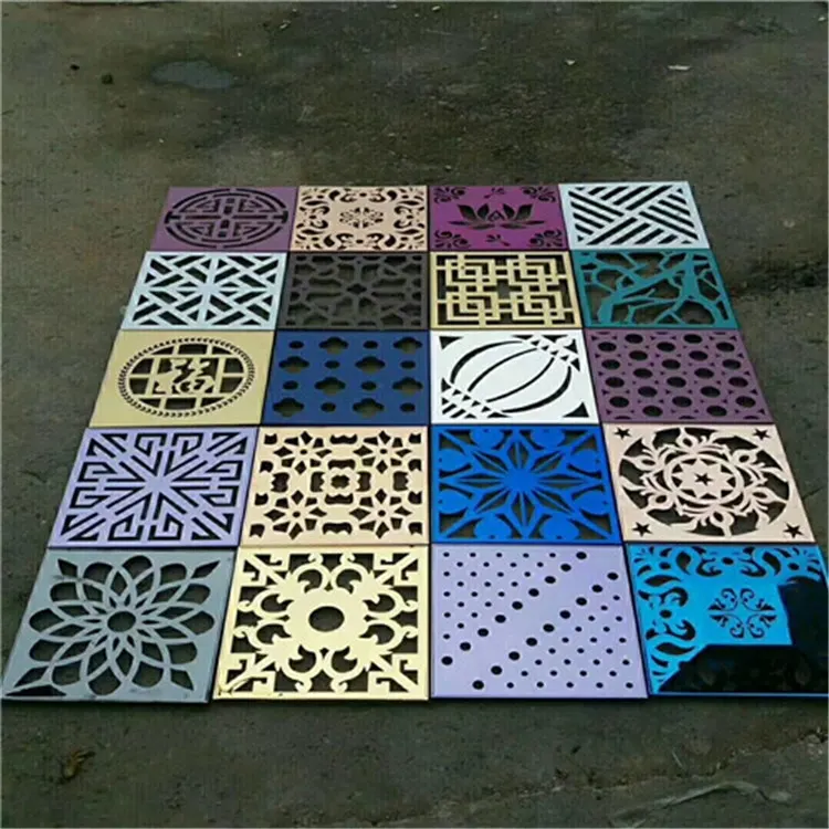Feuilles décoratives pour bardage mural en matériau AA1100/3003 — Foshan Qi Aluminum Decorative Materials Co., Ltd