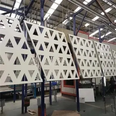 Revêtement poudre polyester en aluminium 2020, très durable, pour panneau décoratif extérieur