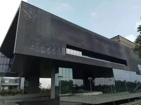 Panneau décoratif en aluminium mashrabiya pour extérieur
