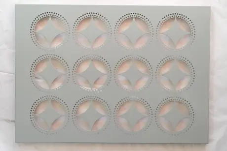 Panneaux décoratifs métalliques de revêtement de façade en aluminium, gros