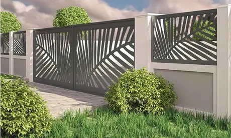 Panneaux décoratifs en aluminium perforé AA6063 pour bardage de fenêtre