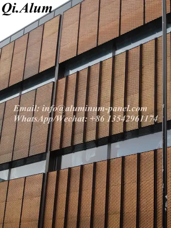 Panneau en maille métallique d'aluminium soudée