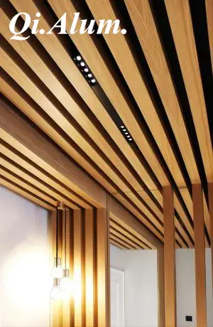 panneau décoratif en U en aluminium AA6063 pour plafond