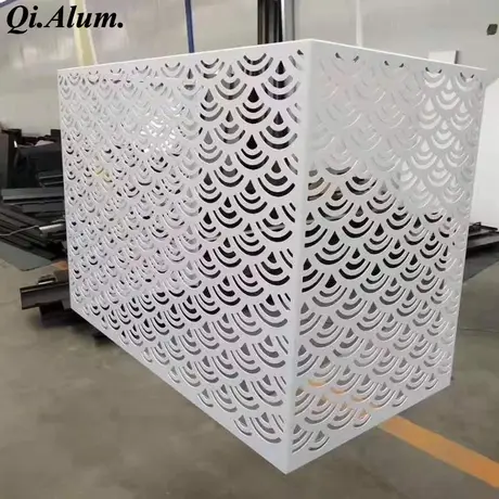 Fabricant chinois de habillages de climatiseur en aluminium découpés par CNC