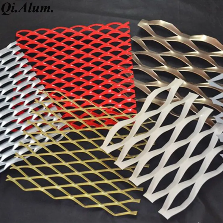 Fournisseur de plaques en métal expansé en aluminium revêtu poudre en Chine — Foshan Qi Aluminum Decorative Materials Co. Ltd