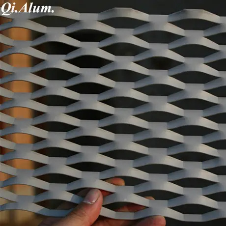 Fourniture de plafond en maille d'aluminium, plafond tendu en maille d'aluminium, fabricants de maille d'aluminium