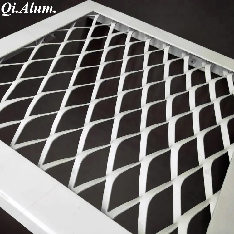 Méseau métallique expansé en aluminium pour porte et clôture de sécurité – Foshan Qi Aluminum Decorative Materials Co. Ltd