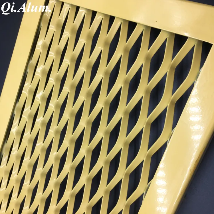 Fournisseur OEM de filet métallique en aluminium revêtu de poudre – Foshan Qi Aluminum Decorative Materials Co. Ltd