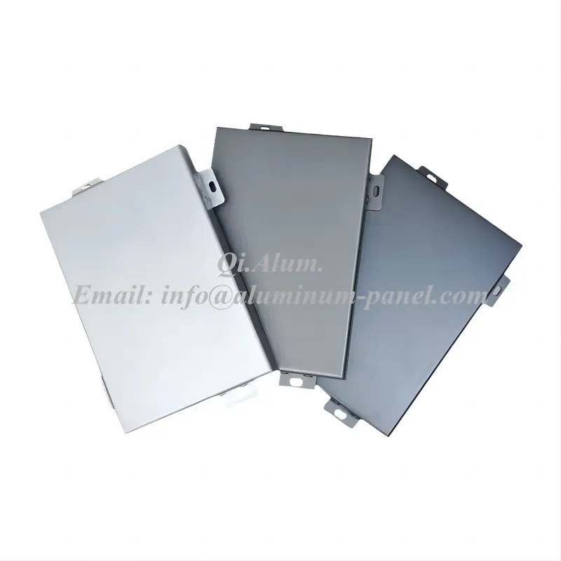 Matériaux de construction extérieurs en aluminium, revêtement mural en panneaux aluminium — Foshan Qi Aluminum Decorative Materials Co., Ltd