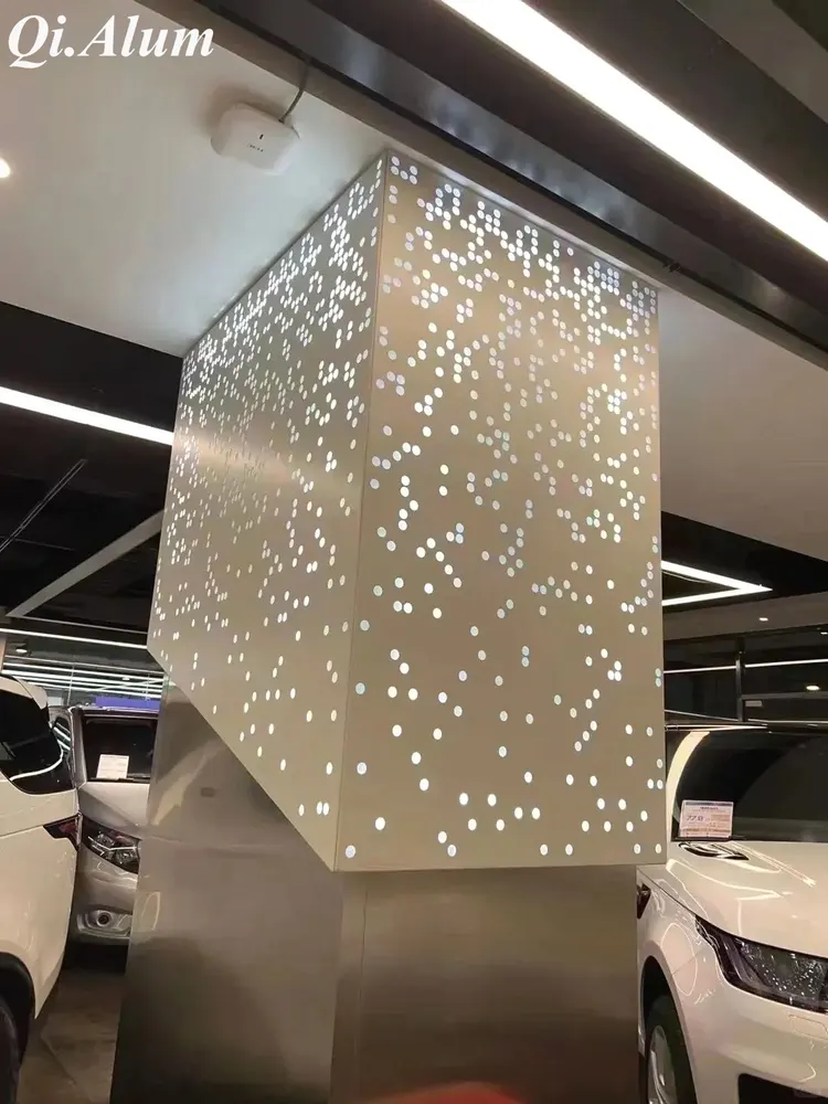 Panneaux en aluminium perforé : ingénierie de précision au service de la versatilité esthétique — Foshan Qi Aluminum Decorative Materials Co. Ltd